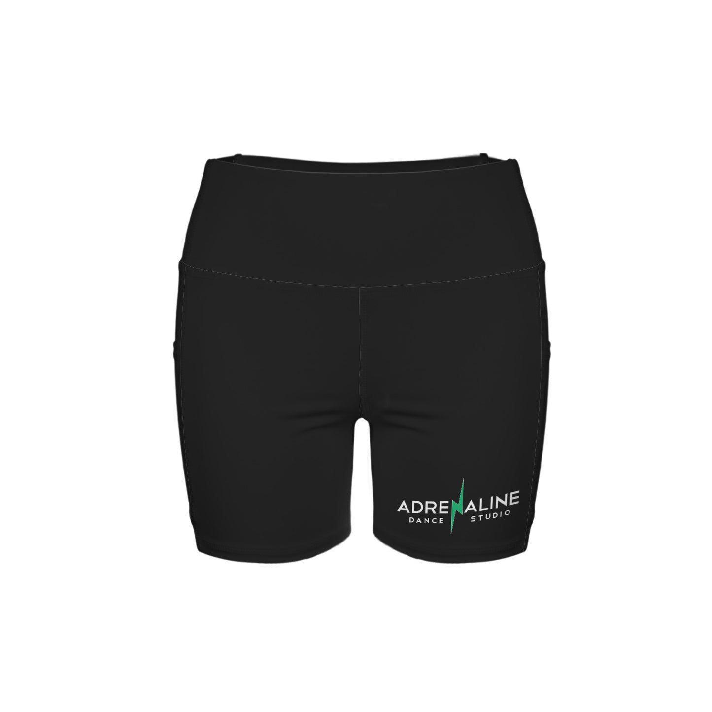 High Waist Deep Pockets Yoga Shorts